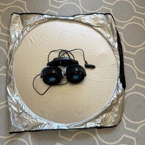 Car Windshield Sun Shade and Car Fan Bundle